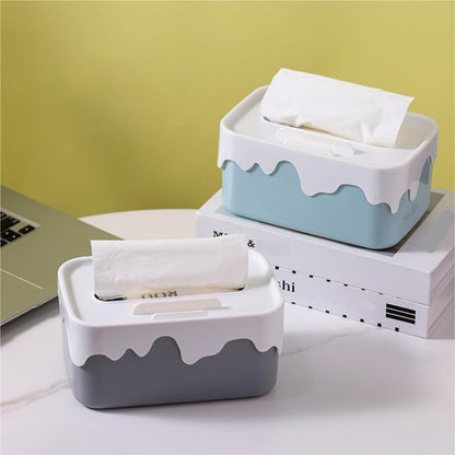 Ice Cream Melt Tissue Box Holder