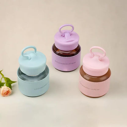 Eco-Elite Glass Tumbler with Phone Stand