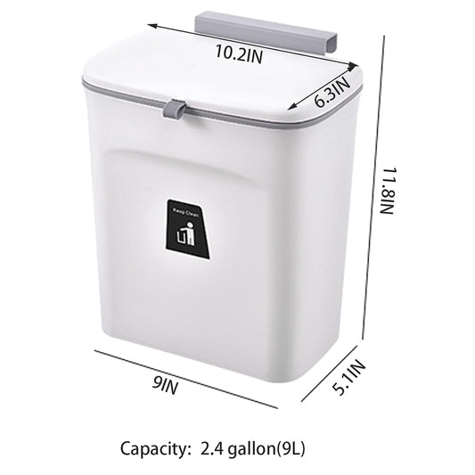 Meridian "Aero-Flow" Dual-Mount Kitchen Compost & Waste Vault