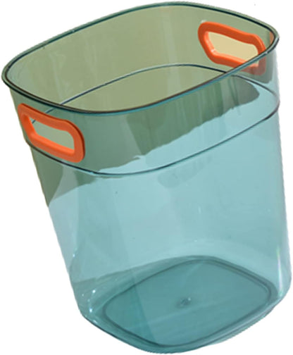 Acrylic Waste Paper Basket – Elegant Square Trash Can