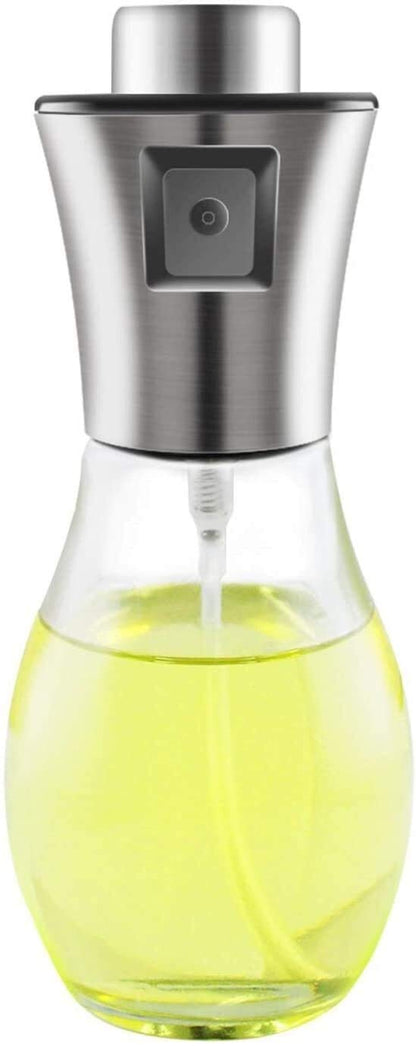 Oil Bottle 200 ML Golden – Premium Precision Spray Mist Dispenser