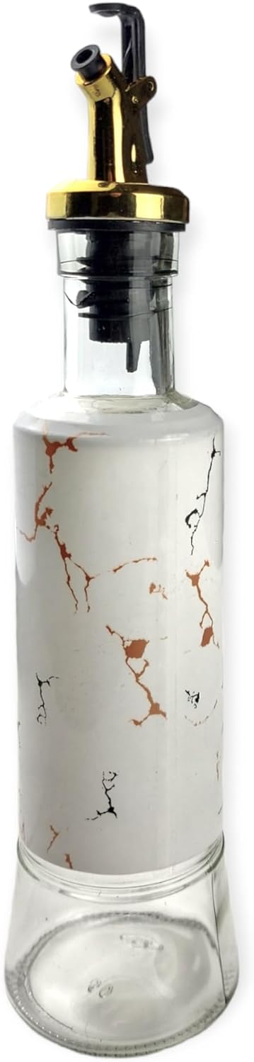 Oil Bottle Cruet Marble Design