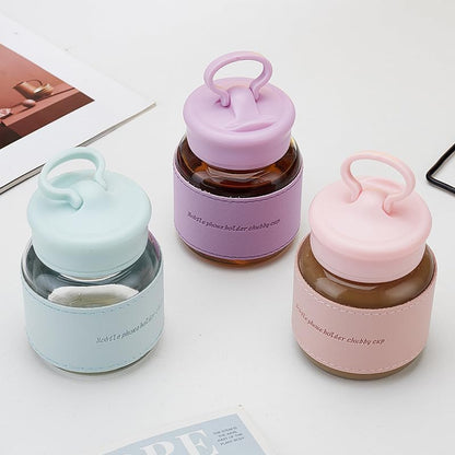 Eco-Elite Glass Tumbler with Phone Stand