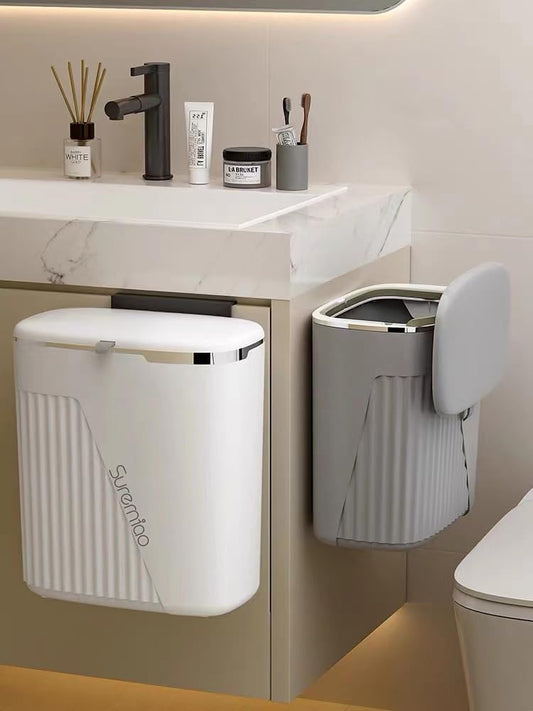Suremiao Hangbin 2-Way Opening Dustbin for Kitchen and Room (9L, 11L)