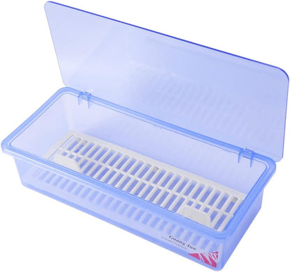 Spoon Box – Hygienic Desktop Cutlery Organizer with Protective Lid