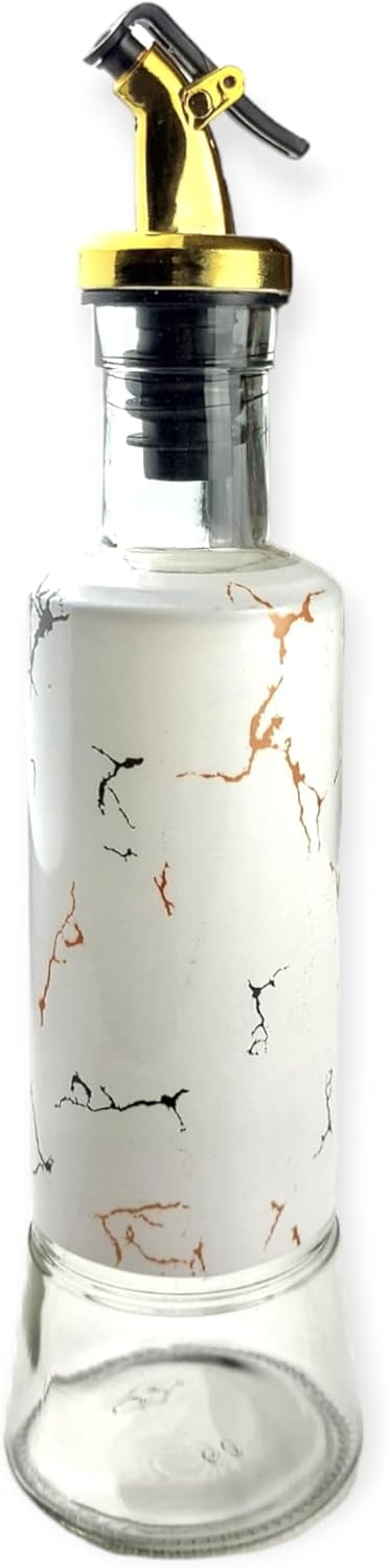 Oil Bottle Cruet Marble Design