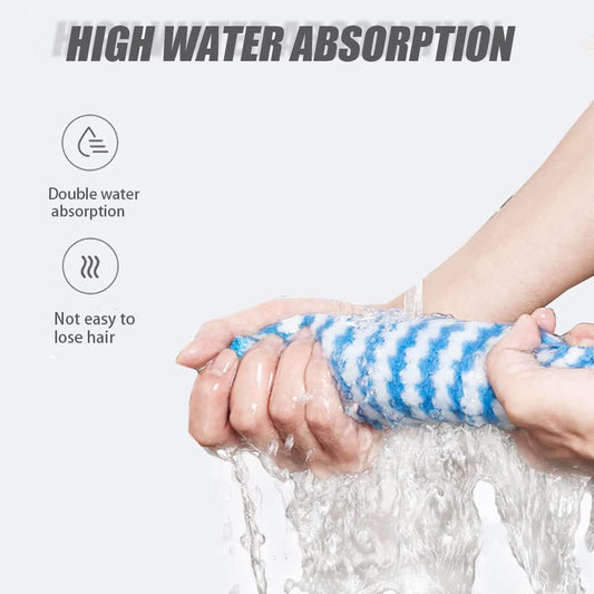 5 Pack Microfiber Cleaning Cloths Super Absorbent Fibre Dish Cleaning Cloths