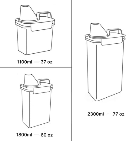 Durable Daal Jar Containers for Snacks and Food
