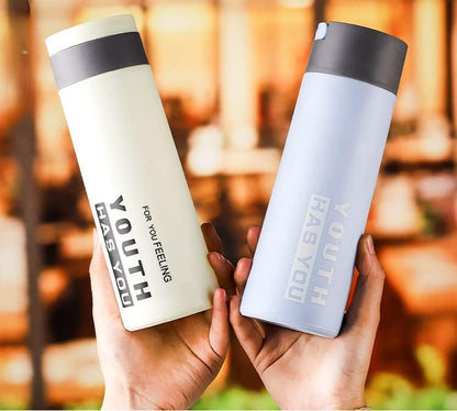 Glass Bottle (Young Youth) – Double-Layer Protective Water Bottle