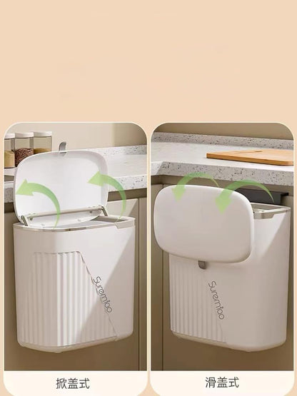 Suremiao Hangbin 2-Way Opening Dustbin for Kitchen and Room (9L, 11L)