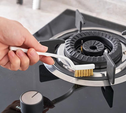 2 Pieces Bent Cleaning Brush