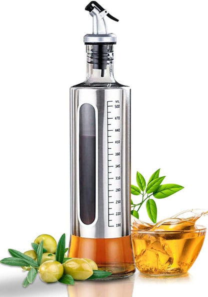 Oil Bottle Cruet 300ML with Marking