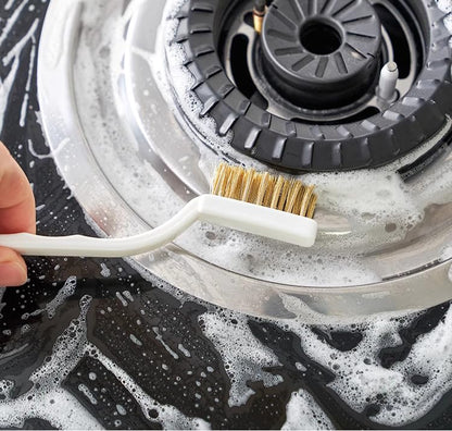 2 Pieces Bent Cleaning Brush