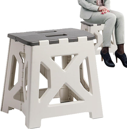 Heavy-Duty Large Folding Stool