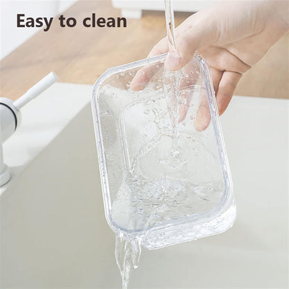 Premium Acrylic Food Storage Box – 3 Piece Airtight Set