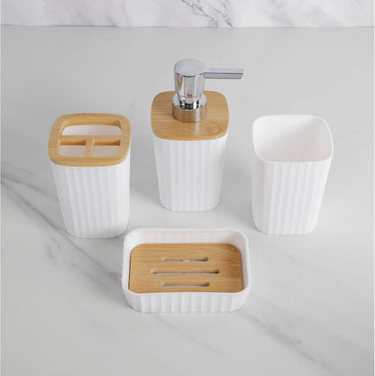 6-Piece ABS Bathroom Accessory Set