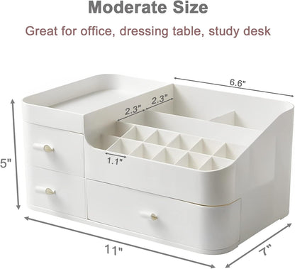 Stackable Cosmetic Organizer Shelf Drawer