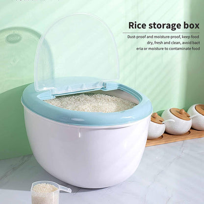 Flour Box Small (5 Kg) – Premium Airtight Grain & Rice Dispenser