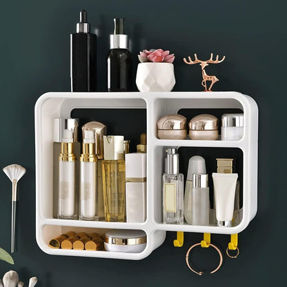Bathroom Cabinet Rack – Premium Multi-Compartment Wall-Mounted Organizer