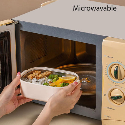 Single Layer Rectangle Lunch Box – Premium Food-Grade Meal Prep Container with Secure Snap-Lock Lid