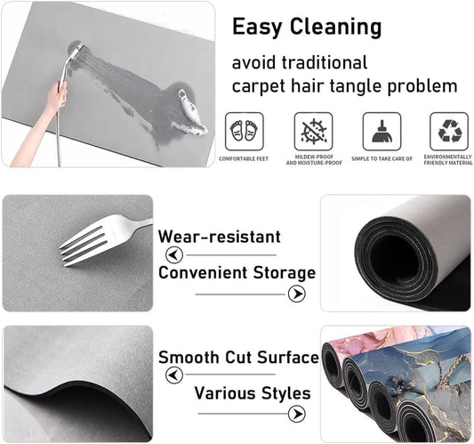 Bloom Series 3D Visual "Hyper-Dry" Floral Bath Vault