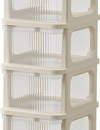 Elite 5-Tier Frosted Storage Tower