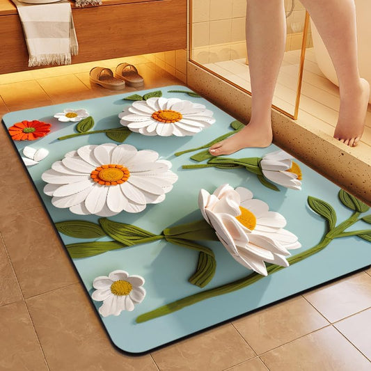Bloom Series 3D Visual "Hyper-Dry" Floral Bath Vault