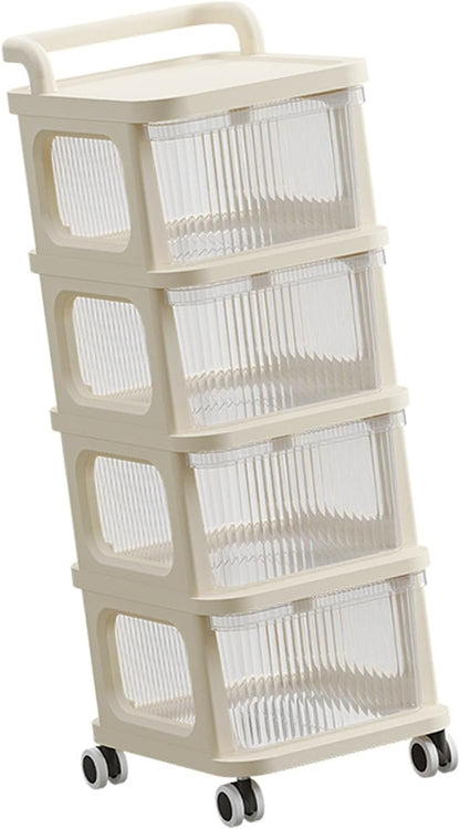 Elite 5-Tier Frosted Storage Tower