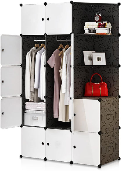 Modular Cube Evolution Portable Wardrobe
