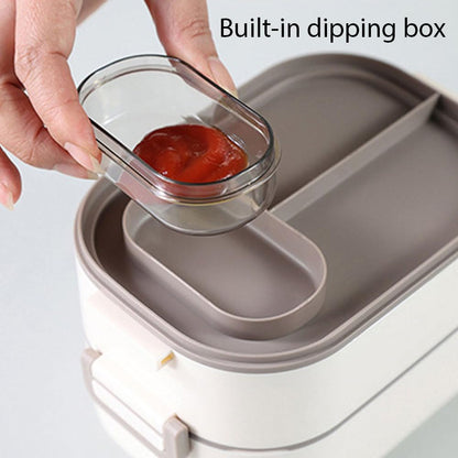 Single Layer Rectangle Lunch Box – Premium Food-Grade Meal Prep Container with Secure Snap-Lock Lid