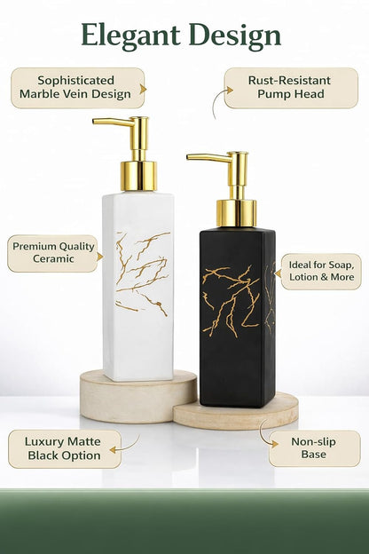 Marble Soap Dispenser Collection