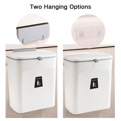 Meridian "Aero-Flow" Dual-Mount Kitchen Compost & Waste Vault