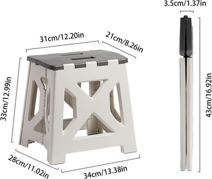 Heavy-Duty Large Folding Stool