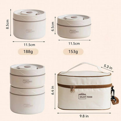 Thermal Lunch Box 2 in 1, 3 in 1, 4 in 1