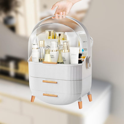 Dustproof Cosmetic Box White