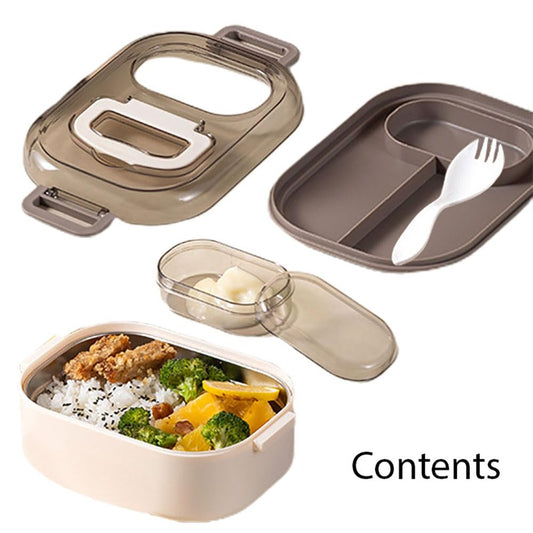 Single Layer Rectangle Lunch Box – Premium Food-Grade Meal Prep Container with Secure Snap-Lock Lid