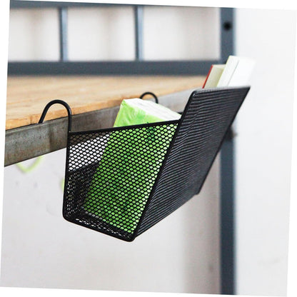 Hang Basket Black (Office) – Premium Mesh Under-Desk Organizer
