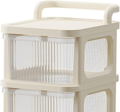 Elite 5-Tier Frosted Storage Tower