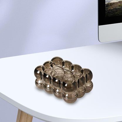 Bubble Tissue Box Transparent - Clear