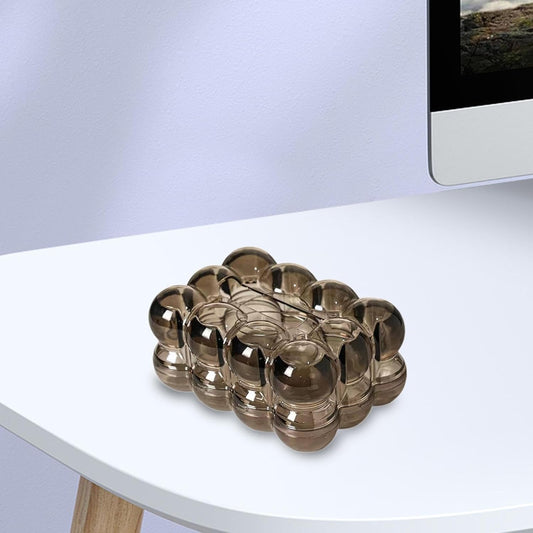 Bubble Tissue Box Transparent - Clear