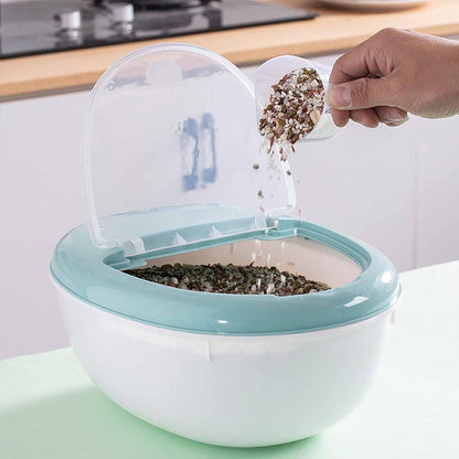 Flour Box Small (5 Kg) – Premium Airtight Grain & Rice Dispenser