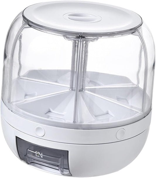 6 Compartment Rice Grain Box