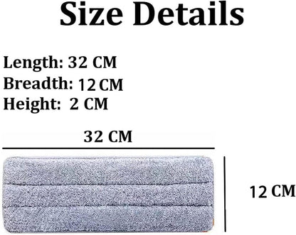 Dry Mop Blue – Premium Microfiber Flat Mop for Hands-Free Cleaning