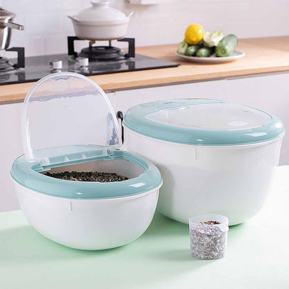 Flour Box Small (5 Kg) – Premium Airtight Grain & Rice Dispenser