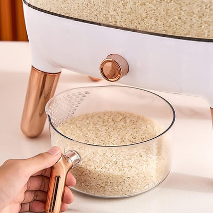 Rice Dispenser, Cereal Dry Food Storage Containers with Measuring Cup - 10L