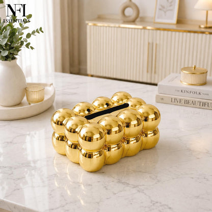 Bubble Tissue Golden (Plastic)