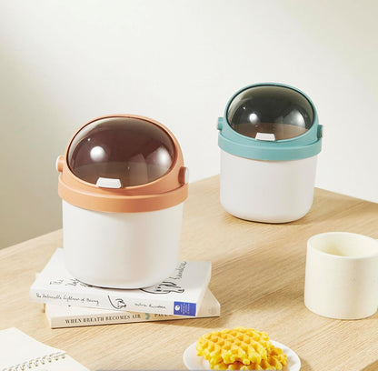Desktop Dustbin Dome – Stylish Mini Waste Bin