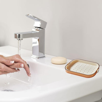 Plastic Double Layer Drain Soap Dish