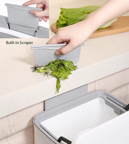 Meridian "Aero-Flow" Dual-Mount Kitchen Compost & Waste Vault