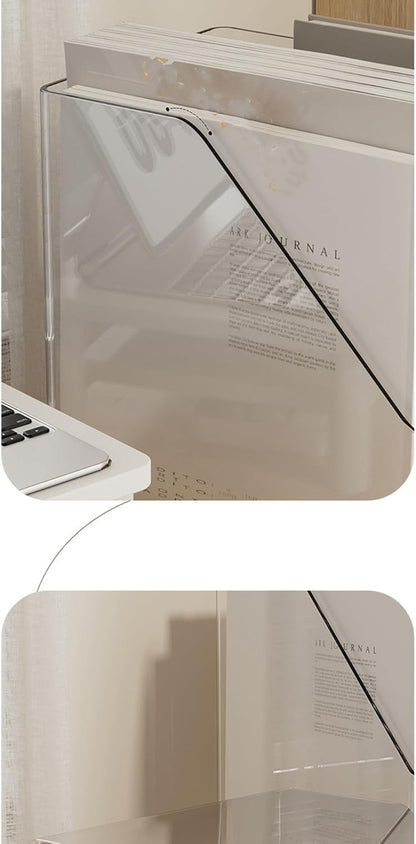 Transparent Study Desk Organizer for Stationery & Books